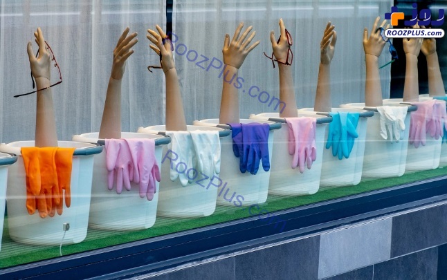 ویترین عجیب یک عینک فروشی در آلمان +عکس