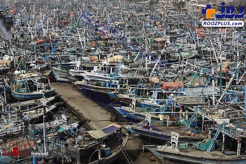 تراکم عجیب قایق‌های ماهیگیری در پاکستان +عکس