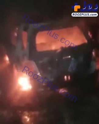 خودروی سوپرلوکس گادوین منشا آتش زده شد! +عکس
