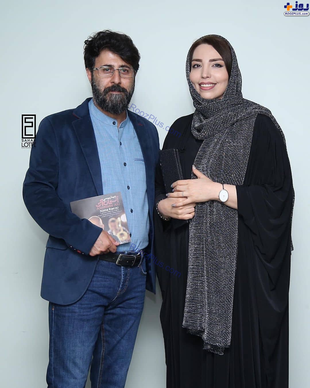 رحمتِ سریال پایتخت در کنار همسرش +عکس