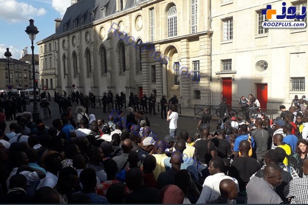 جلیقه‌ سیاه‌ ها هم در پاریس به خیابان آمدند +عکس