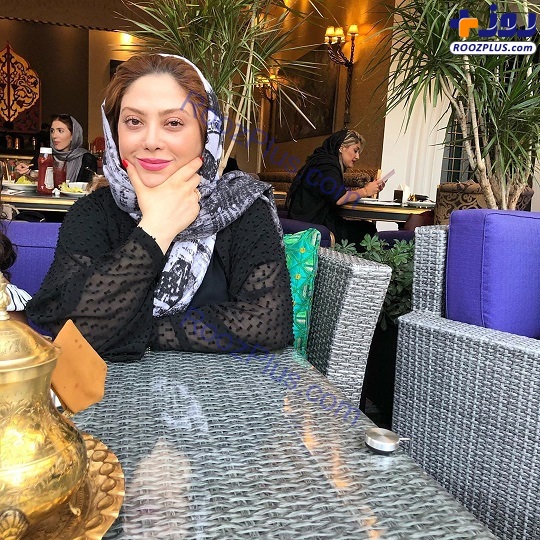کافه نشینی مریم سلطانی +عکس