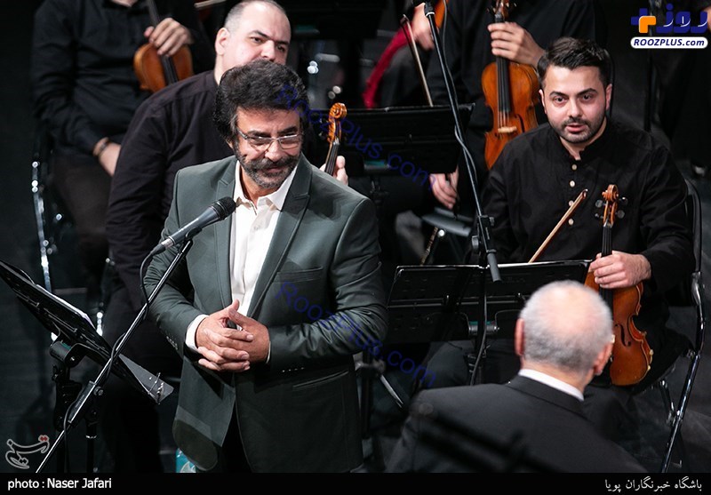 اجرای ارکستر ملی ایران با خوانندگی علیرضا افتخاری +عكس