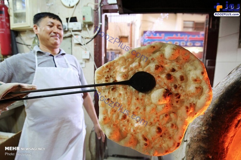 محبوبیت نان ایرانی در کویت + تصاویر