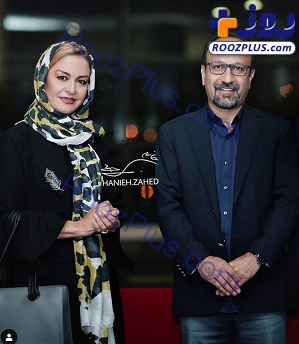 مریلا زارعی در کنار اصغر فرهادی +عکس
