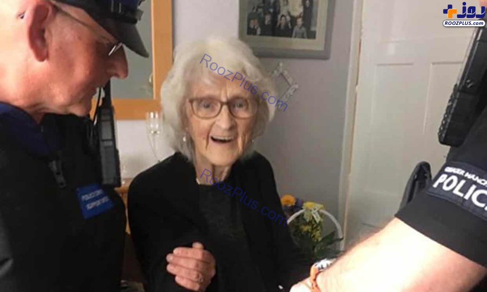 مادربزرگ ۹۳ ساله بازداشت شد+ عکس