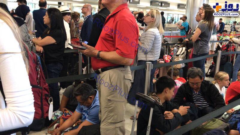 اختلال در فرودگاه‌های آمریکا+عکس