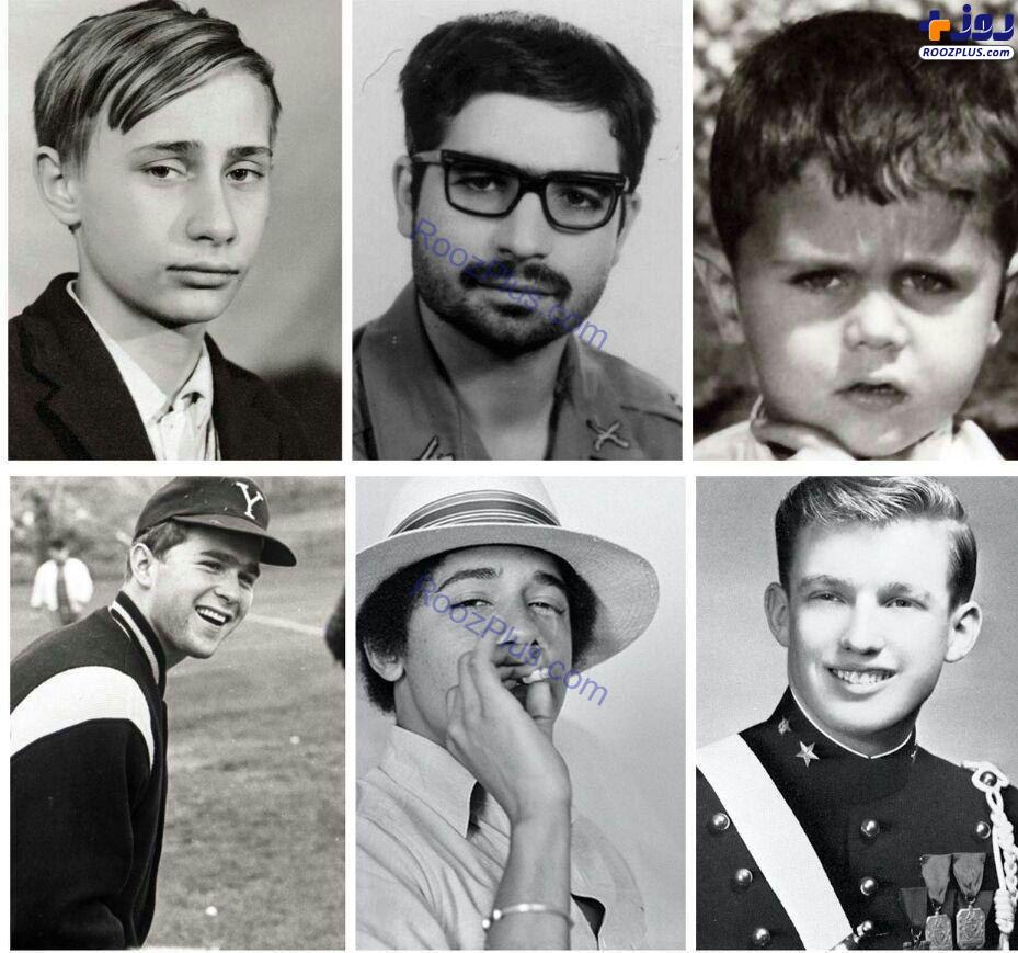 عکس/رهبران و رؤسای جمهور جهان در گذشته