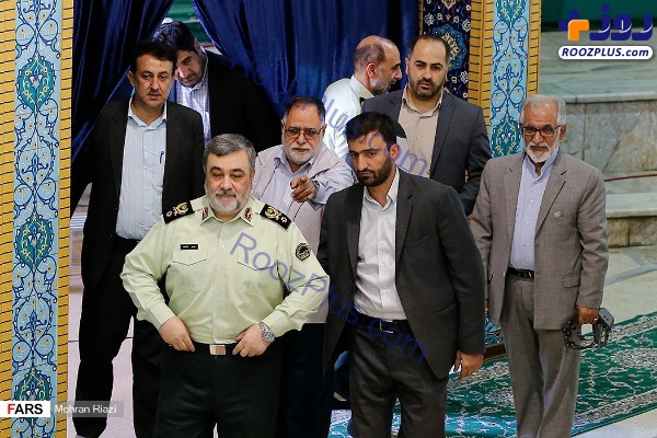 حضور مسئولین در نماز جمعه تهران +عکس