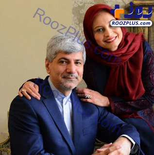 عکس/مریم کاویانی در کنار همسرش رامین مهمانپرست