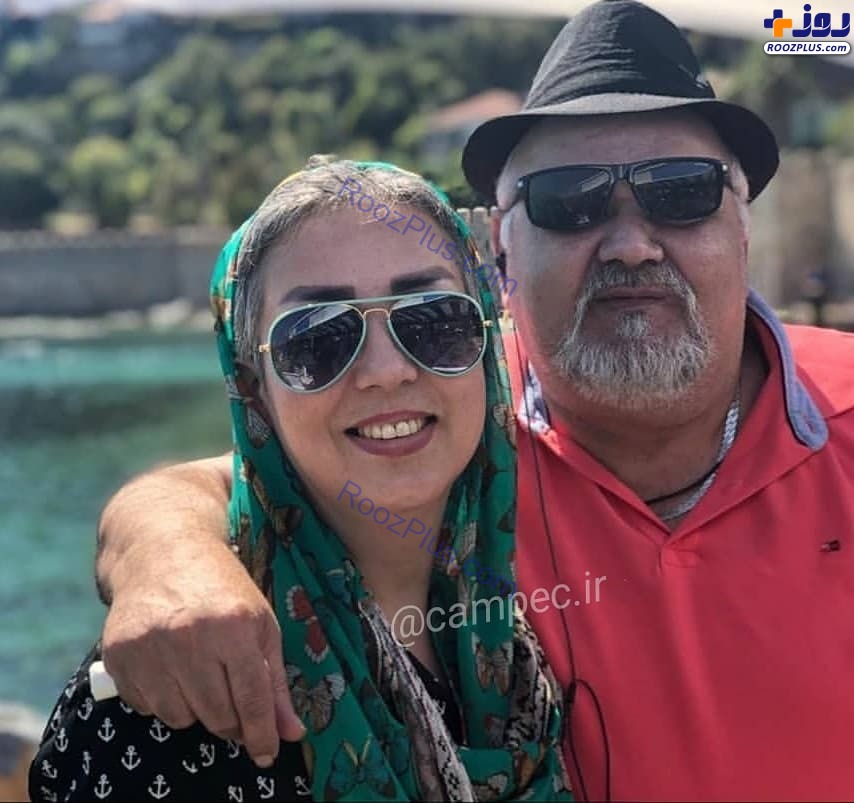 عکس/اکبر عبدی و همسرش در ترکیه