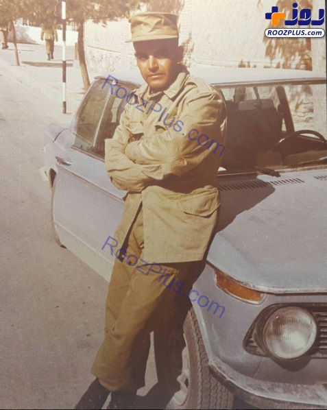 حمید لولایی در دوران سربازی+عکس