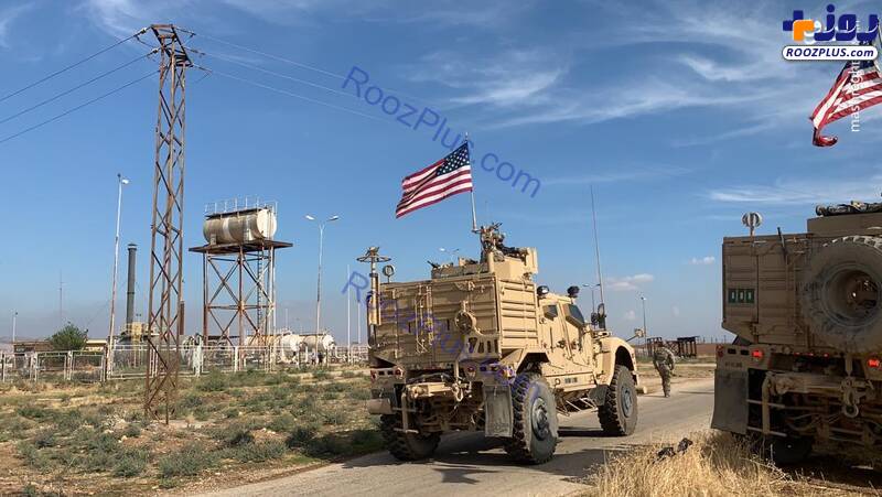 گشت‌زنی نیروهای آمریکایی اطراف چاههای نفتی سوریه +عکس