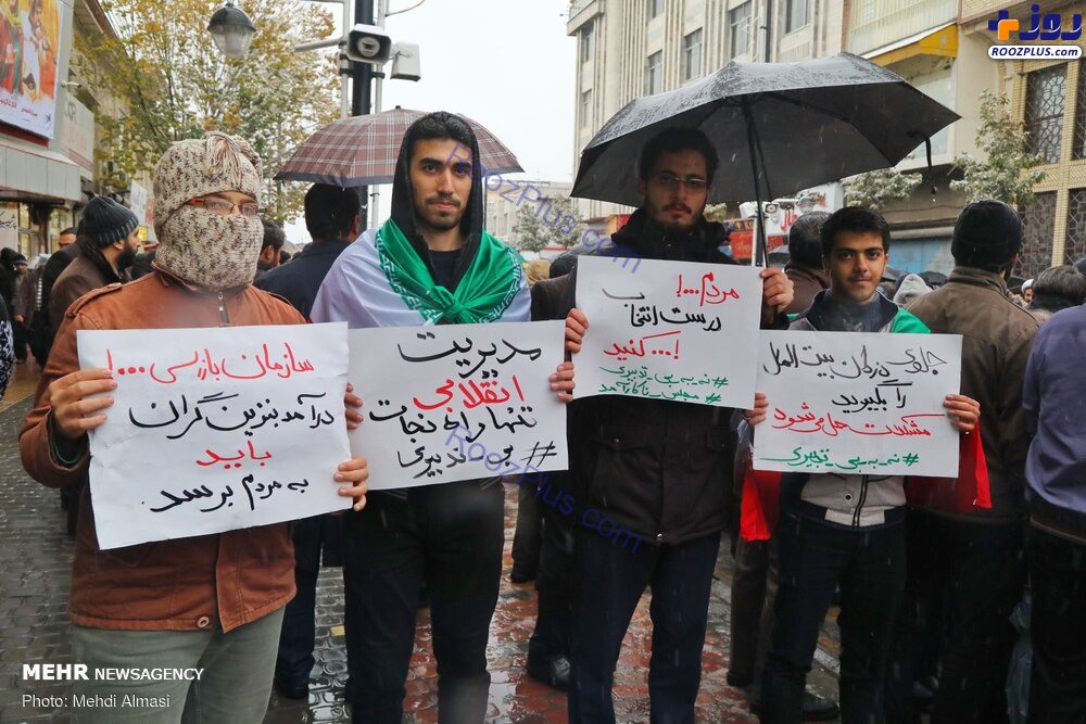 راهپیمایی زنجانی‌ها در حمایت از مواضع رهبر انقلاب +عکس