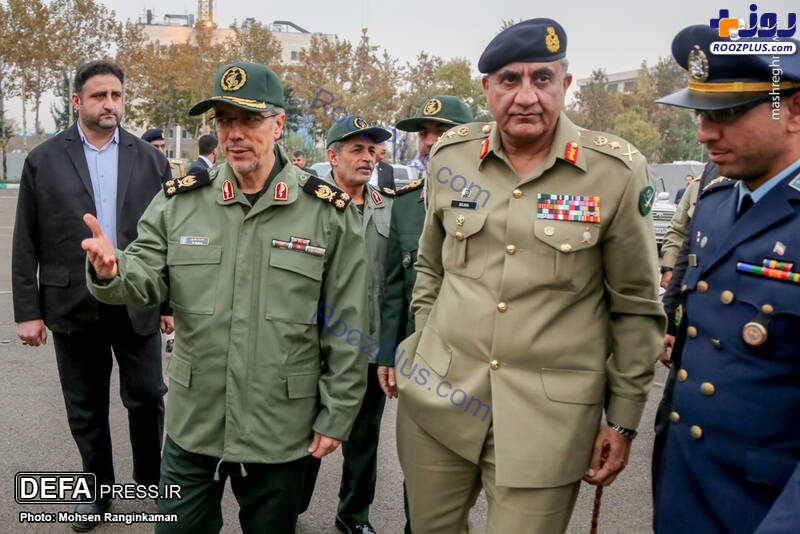 عکس/دیدار فرمانده ارتش پاکستان با سرلشکر باقری