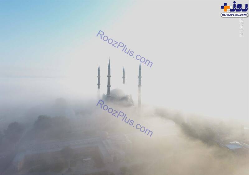 مه عجیب در ترکیه +عکس