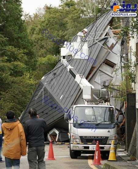عکس/ خسارت سنگین سیل در ژاپن