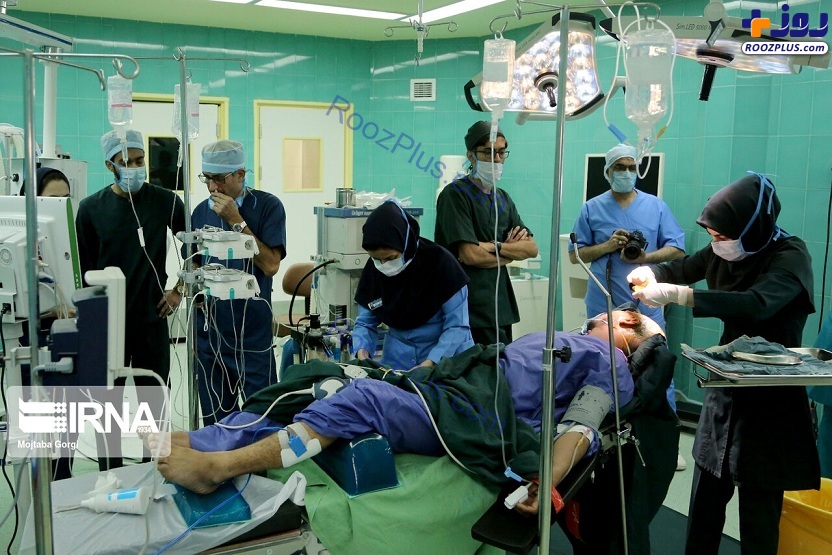 نخستین عمل جراحی مغز در بیداری ایران +عکس