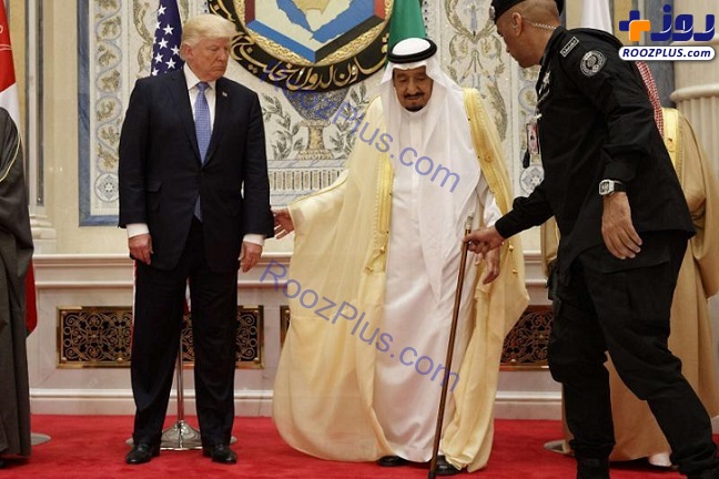 تحقیر آل سعود به‌دست یانکی‌ها / چرا ملک سلمان در برابر دونالد ترامپ زانو زد؟