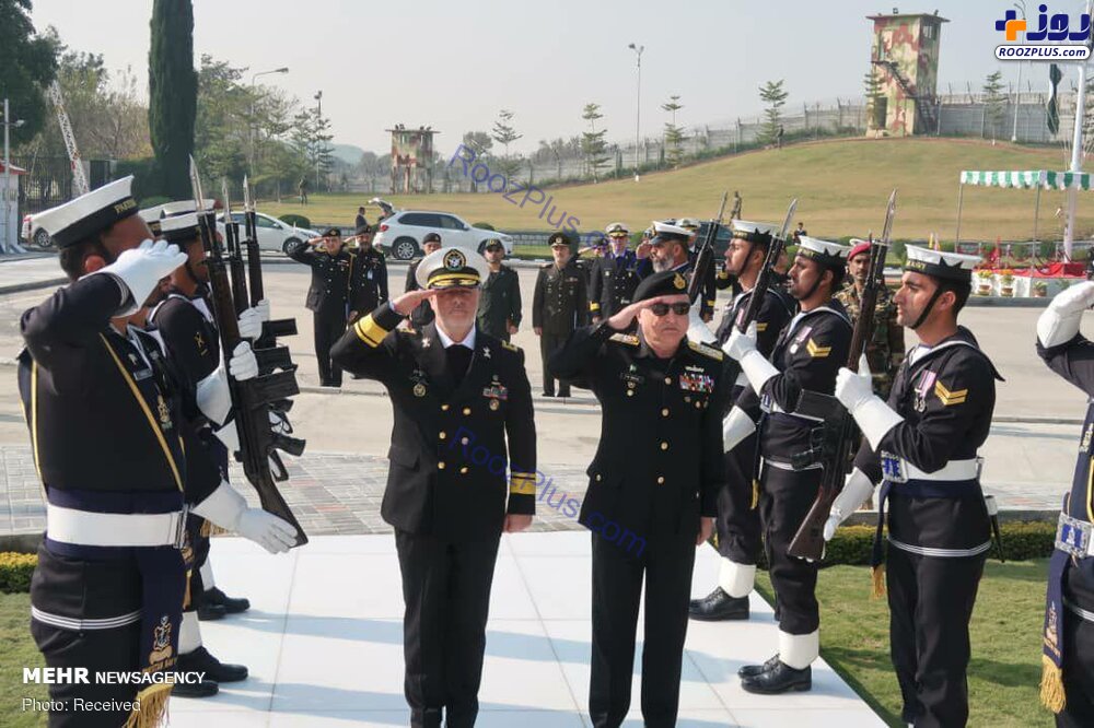 دیدار فرماندهان نیروی دریایی ایران و پاکستان +عکس