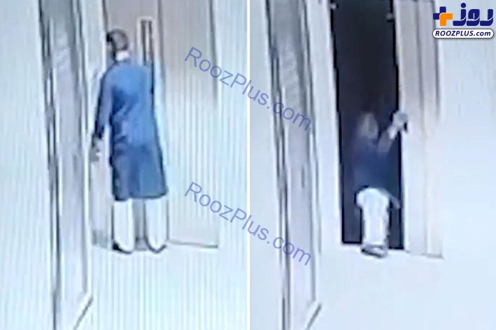 اشتباه مرگبار یک مرد هنگام سوار شدن به آسانسور!/عکس