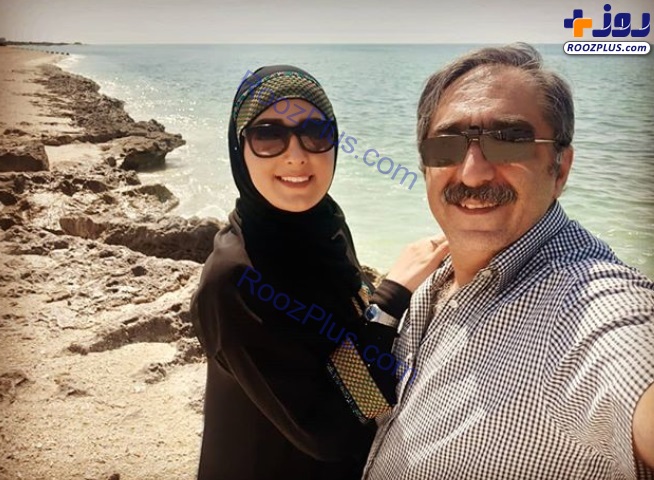 اختلاف سنی 14 ساله خانم مجری و همسرش +عکس