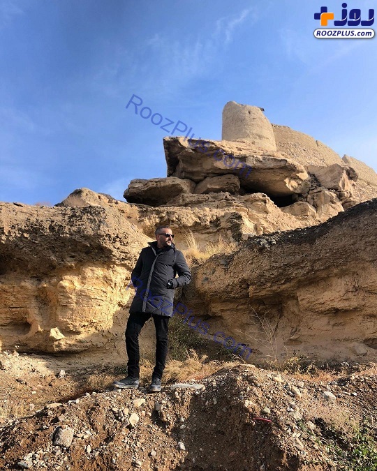 علیرام نورایی در قلعه صخره ای +عکس