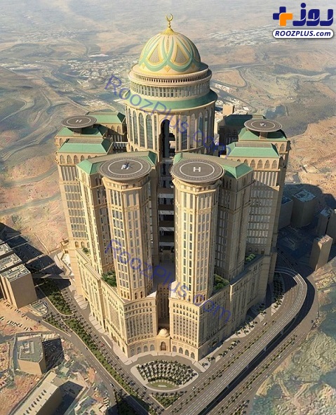 عکس/ افتتاح بزرگ ترین هتل جهان در مکه!