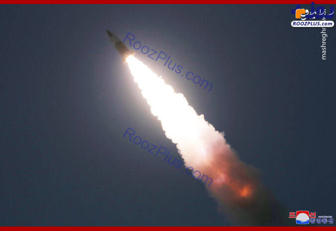 شلیک دو موشک بالستیک کره شمالی به سمت دریا +عکس