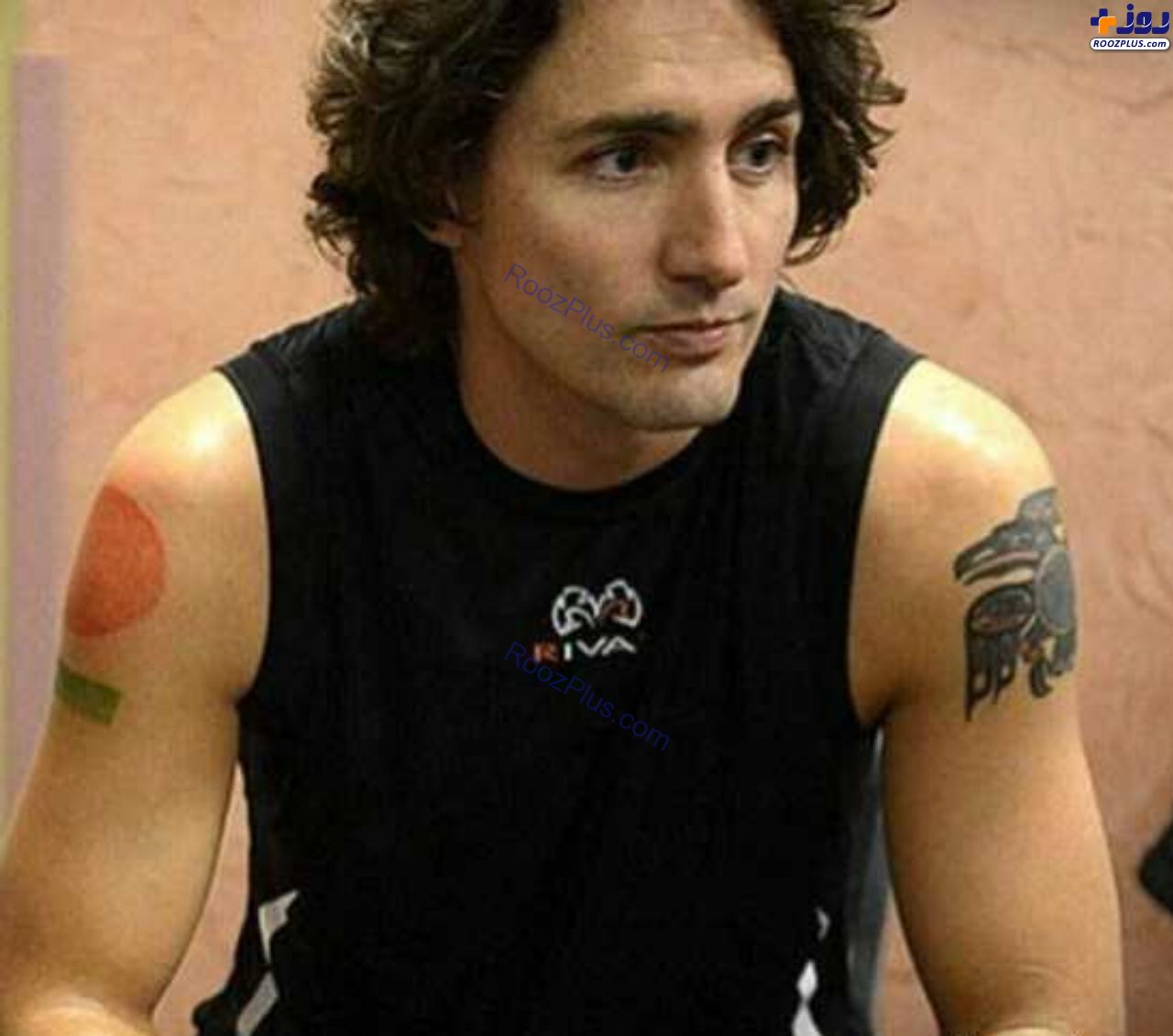 خالکوبی‌های عجیب نخست وزیر کانادا+ عکس