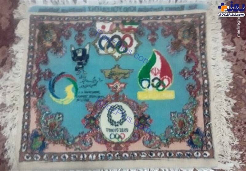 هنر ایرانی در بافت تابلو فرش المپیک توکیو