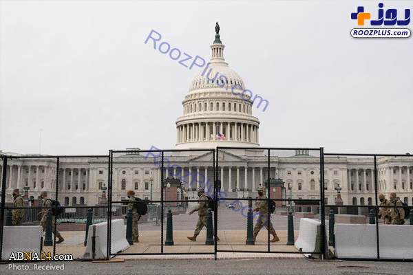عکس/ تدابیر شدید امنیتی در کنگره آمریکا