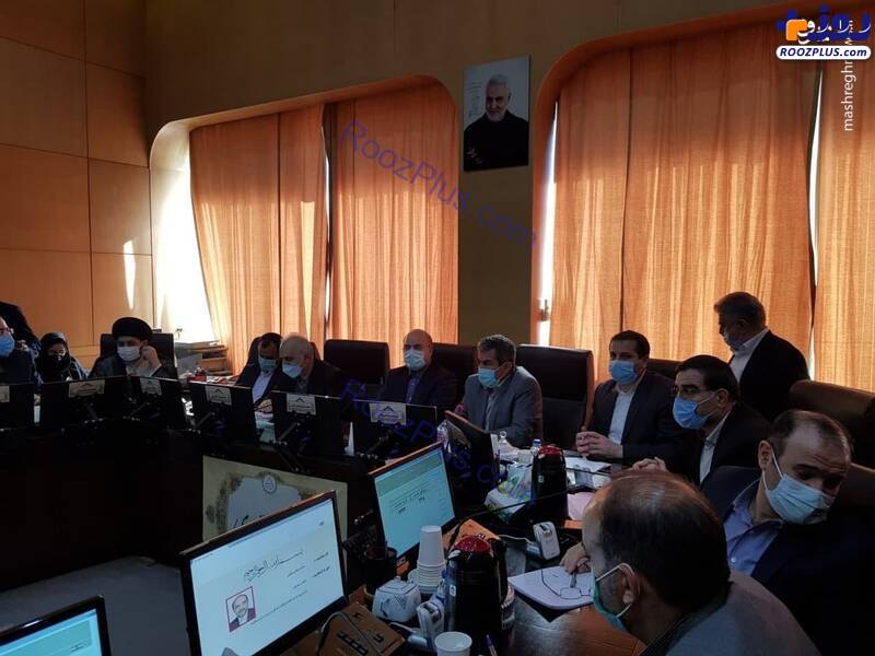 جلسه بورسی مجلس با حضور وزیر اقتصاد/عکس