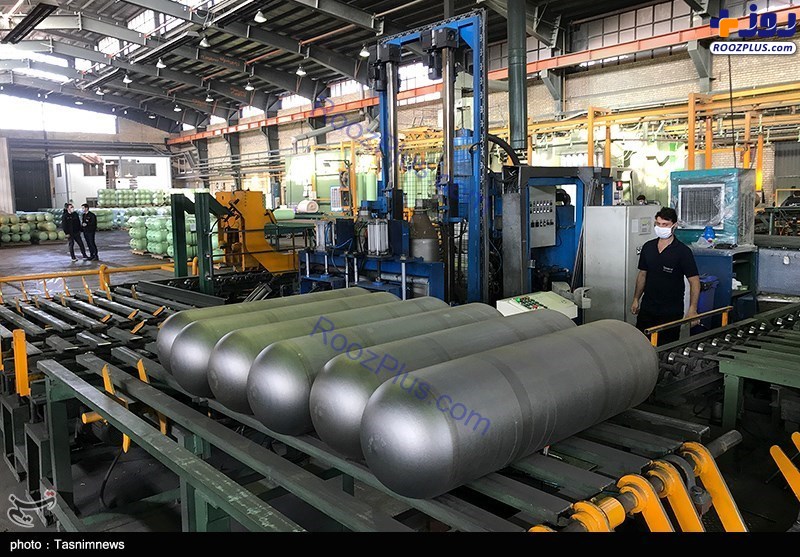 عکس/افتتاح کارخانه تولید کپسول های CNG کاوش توسط وزیر دفاع