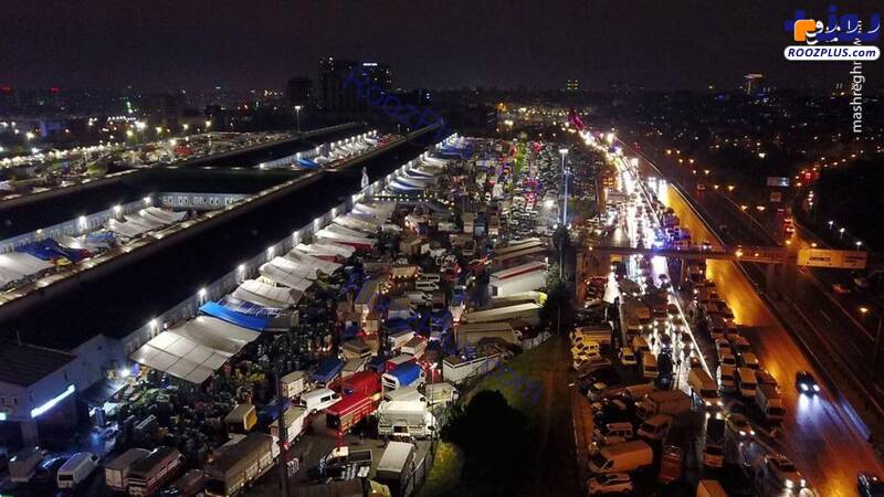 ترافیک شدید در استانبول بعد از اتمام قرنطینه/تصاویر