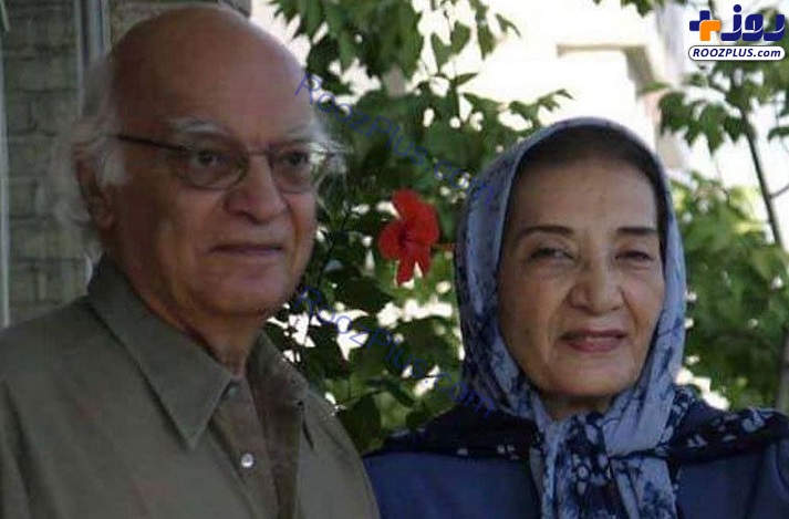 عکس/ نجف دریابندری در کنار همسرش