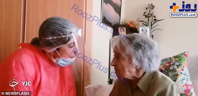 زن ۱۱۳ ساله‌ بعد از آنفولانزا، کرونا را هم شکست داد +تصاویر