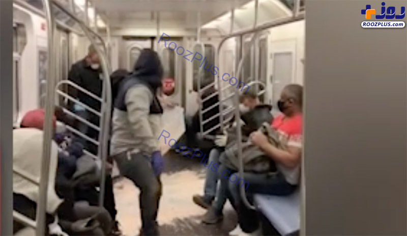 کار زشت و عجیب یک مرد در مترو+عکس