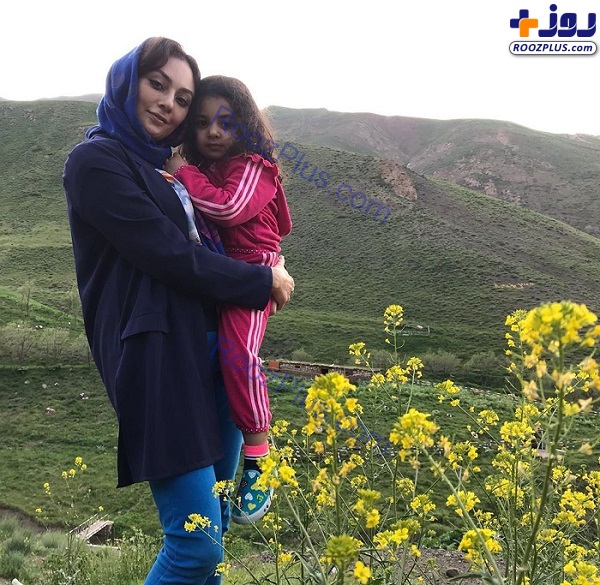 عکس/یکتا ناصر و دخترش در طبیعت