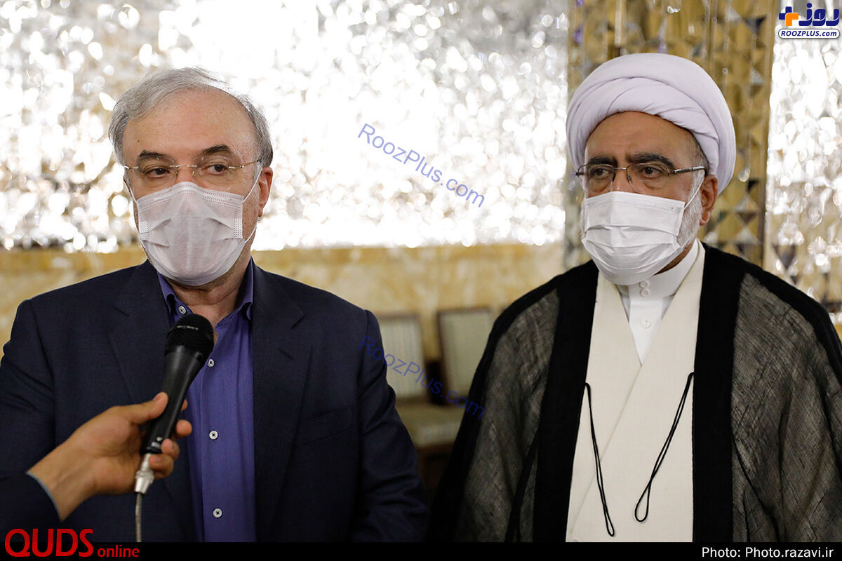 دیدار وزیر بهداشت با تولیت آستان قدس رضوی +عکس