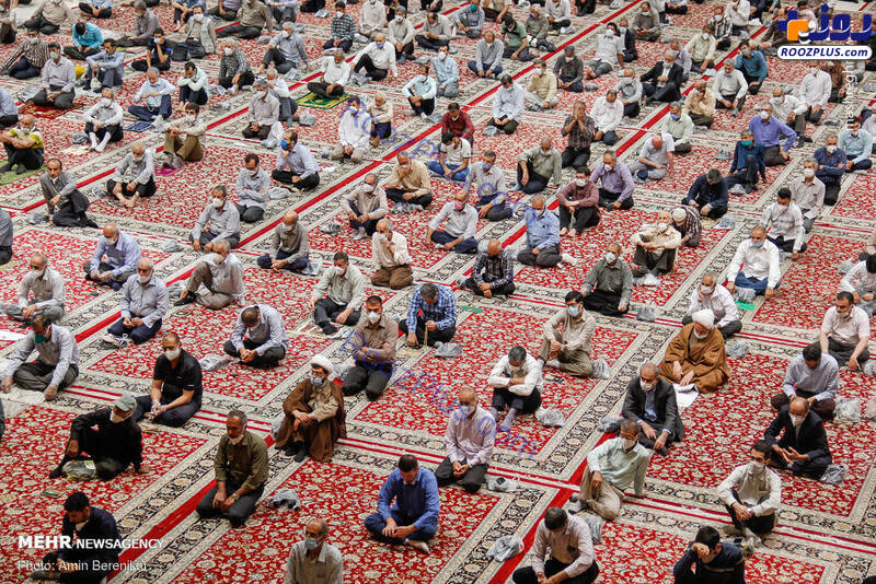 برگزاری نماز جمعه شیراز پس از ۱۰۰ روز/تصاویر