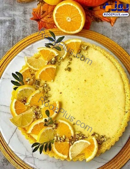 دستور تهیه کیک محلبی پرتقالی