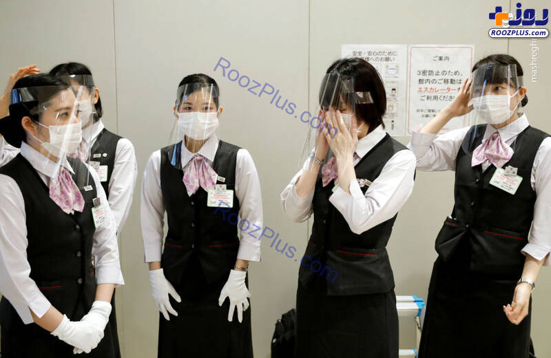 مقابله با کرونا در مراکز تجاری ژاپن/تصاویر