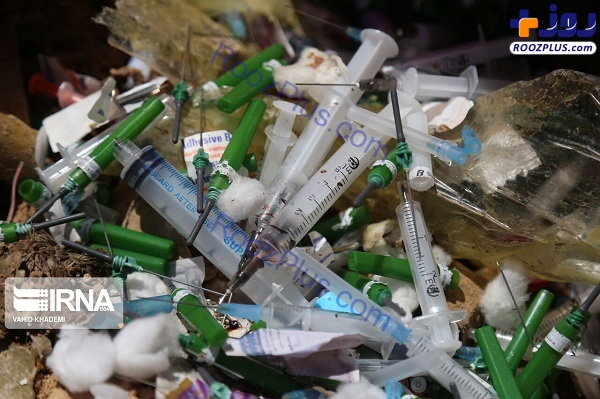 رهاسازی زباله‌های عفونی و بیمارستانی در حاشیه شهر بجنورد +عکس