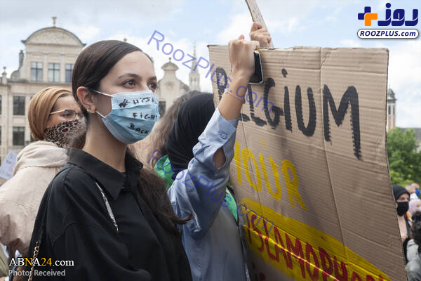 اعتراض مردم بلژیک به بی حجابی اجباری در مدارس +عکس