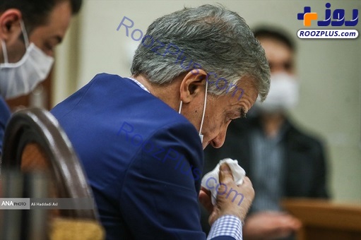 اشک های عباس ایروانی در دادگاه +عکس