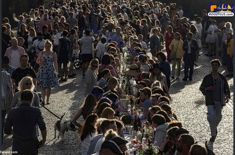 جشن خیابانی پایان کرونا در جمهوری چک+عکس