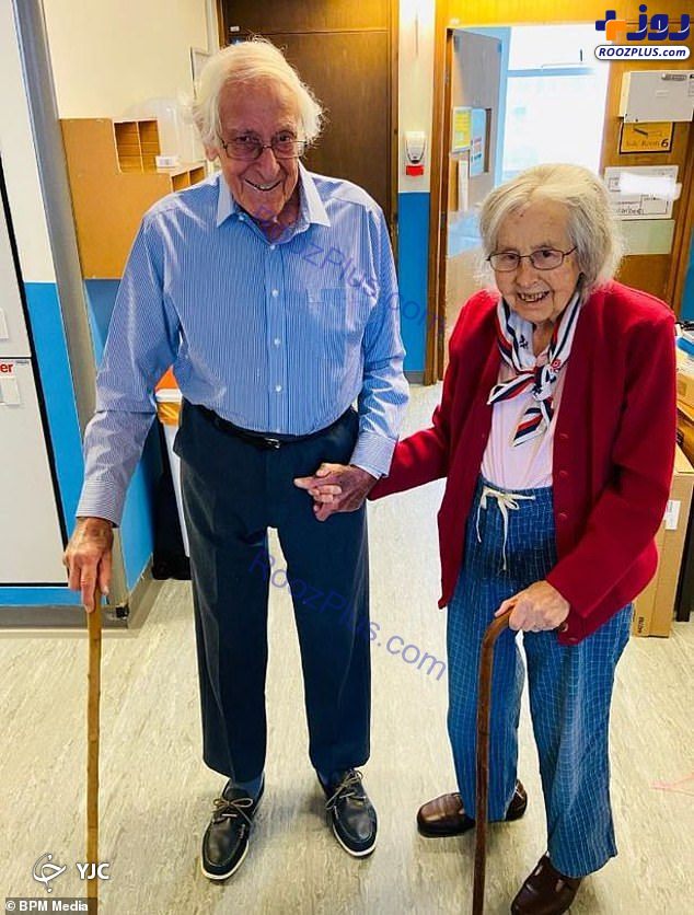 زن و شوهر ۸۸ و ۹۱ ساله‌ ای که کرونا را شکست دادند/عکس