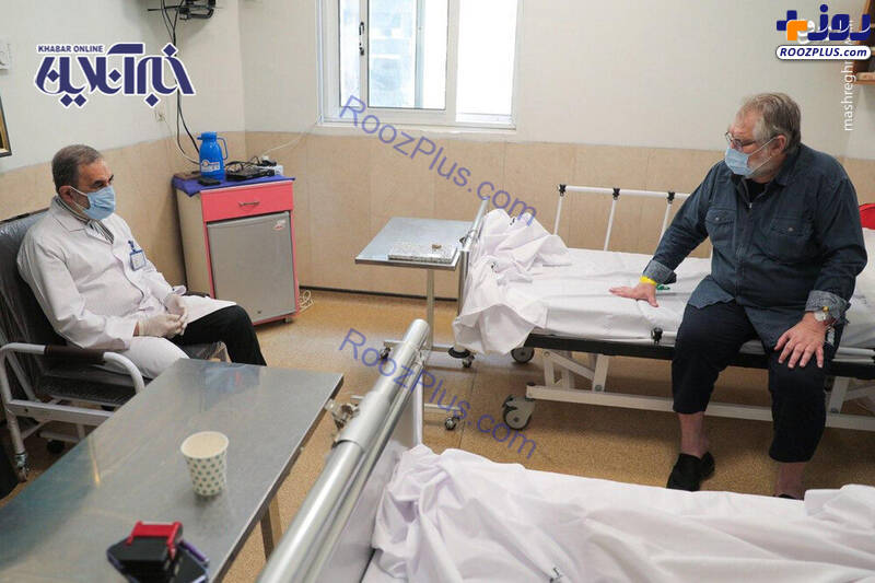 مجری مشهور روی تخت بیمارستان براثر کرونا/ تصاویر