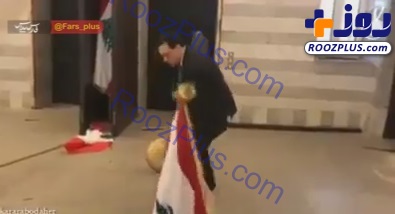 حرکت جالب نخست وزیر لبنان پس از انفجار بیروت +عکس